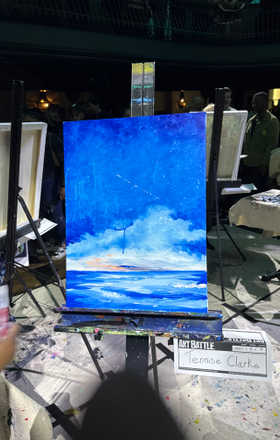 Tennise Clarke · AB2917-3-3 · Round 3 Easel 3