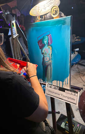 Stephanie Youngdale · AB2918-1-5 · Round 1 Easel 5