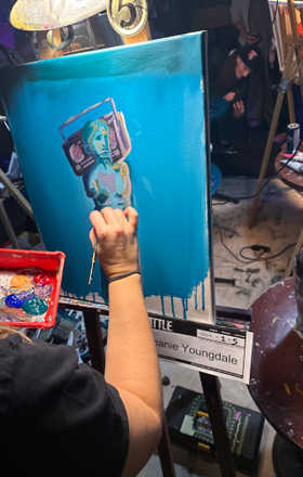 Stephanie Youngdale · AB2918-1-5 · Round 1 Easel 5