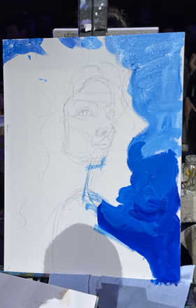 Hasibush Shaheed · AB2923-1-2 · Round 1 Easel 2