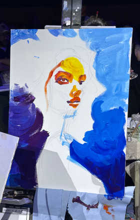 Hasibush Shaheed · AB2923-1-2 · Round 1 Easel 2