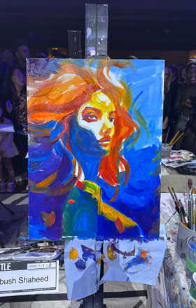 Hasibush Shaheed · AB2923-1-2 · Round 1 Easel 2