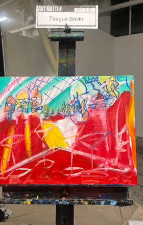 Teague Smith · AB2924-1-3 · Round 1 Easel 3