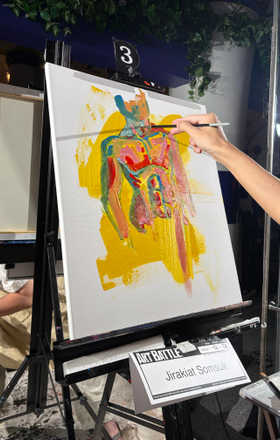Jirakiat Somsuk · AB2927-1-3 · Round 1 Easel 3