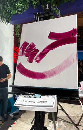 Faranak Vlinder · AB2927-2-1 · Round 2 Easel 1