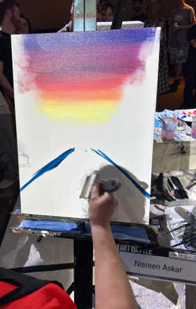 Nisreen Askar · AB2930-1-1 · Round 1 Easel 1