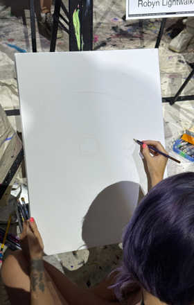 Robyn Lightwalker · AB2930-1-2 · Round 1 Easel 2