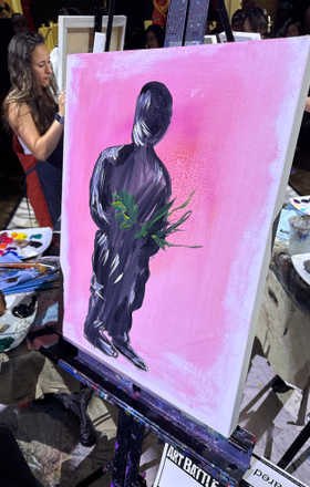 Jared Olsever · AB2930-1-6 · Round 1 Easel 6