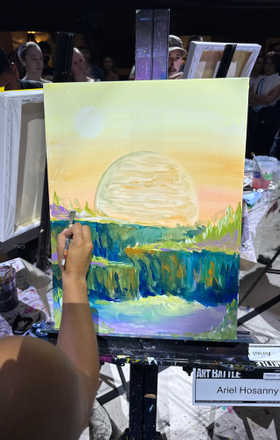 Ariel Hosanny · AB2930-2-4 · Round 2 Easel 4