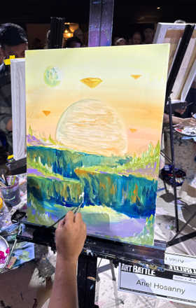Ariel Hosanny · AB2930-2-4 · Round 2 Easel 4