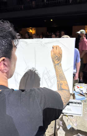 Pablo GIL · AB2930-2-5 · Round 2 Easel 5