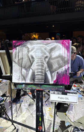 Pablo GIL · AB2930-2-5 · Round 2 Easel 5
