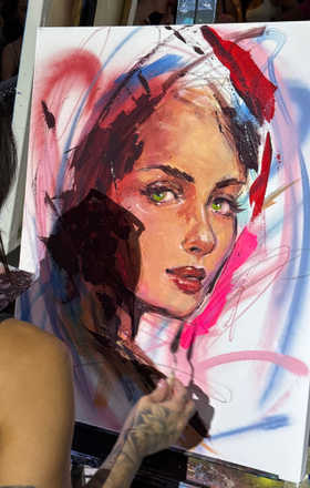 Katrina Cañedo · AB2930-3-1 · Round 3 Easel 1
