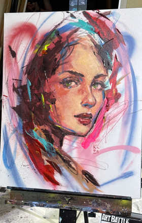 Katrina Cañedo · AB2930-3-1 · Round 3 Easel 1
