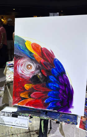 Giovanna Galuppo · AB2930-3-2 · Round 3 Easel 2