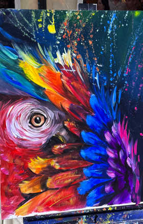 Giovanna Galuppo · AB2930-3-2 · Round 3 Easel 2