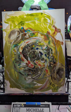 Michelle Osborne · AB2931-1-4 · Round 1 Easel 4