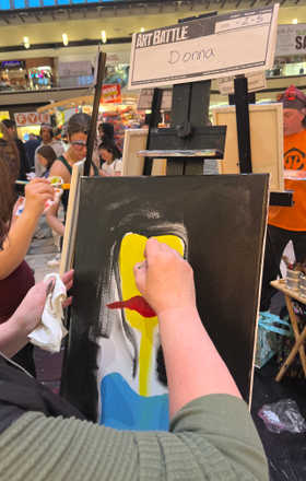 Donna B · AB2933-2-5 · Round 2 Easel 5