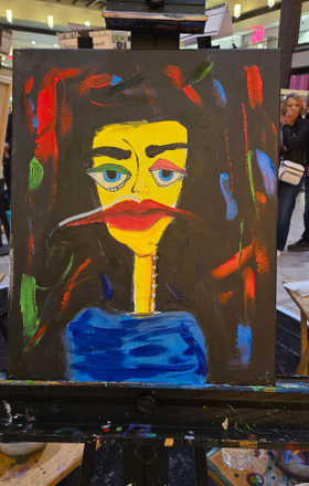 Donna B · AB2933-2-5 · Round 2 Easel 5