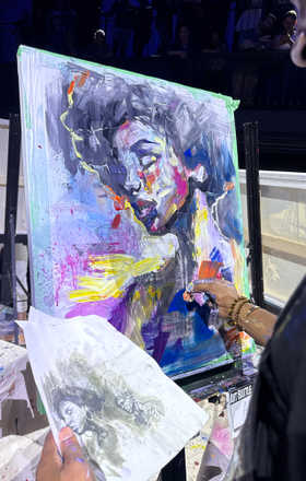 Allan André · AB2935-3-4 · Round 3 Easel 4