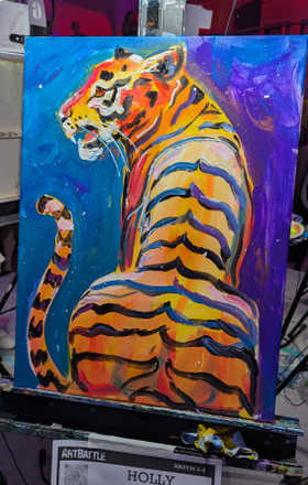Holly Moxley · AB2936-2-4 · Round 2 Easel 4