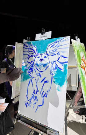Nigel Fox · AB2939-2-2 · Round 2 Easel 2