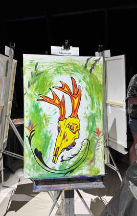 Sarah Marceau · AB2939-2-3 · Round 2 Easel 3