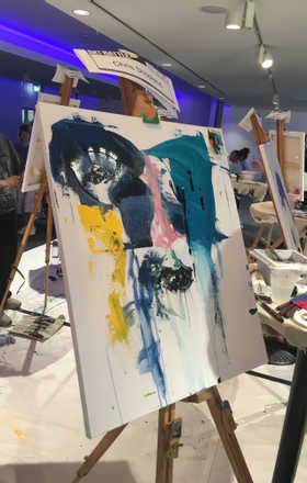Chris Shopland · AB2945-2-4 · Round 2 Easel 4