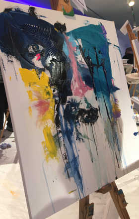 Chris Shopland · AB2945-2-4 · Round 2 Easel 4