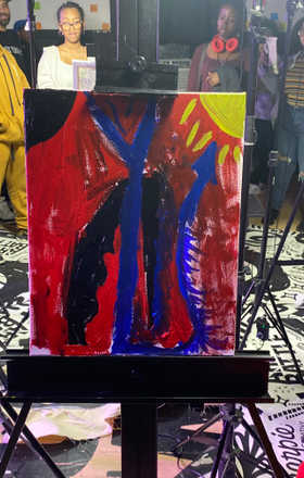 Junie Jackson · AB2948-3-1 · Round 3 Easel 1