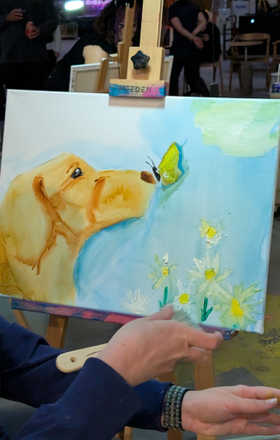 Rachel Dailey · AB2963-1-4 · Round 1 Easel 4