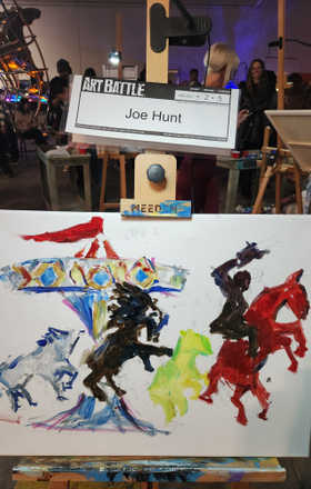 Joe Hunt · AB2963-2-3 · Round 2 Easel 3