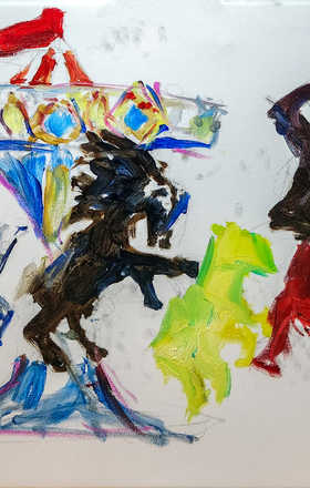 Joe Hunt · AB2963-2-3 · Round 2 Easel 3