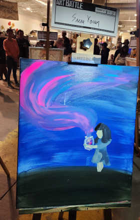 Sarah Yocum · AB2963-3-2 · Round 3 Easel 2