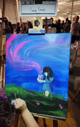 Sarah Yocum · AB2963-3-2 · Round 3 Easel 2