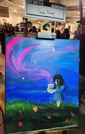 Sarah Yocum · AB2963-3-2 · Round 3 Easel 2