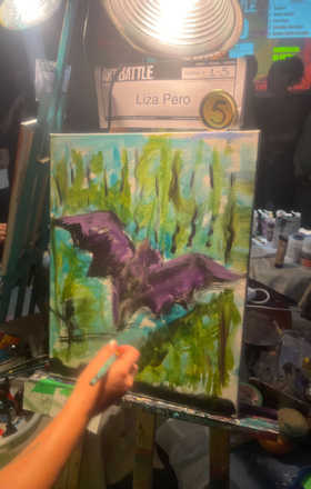 Liza Pero · AB2964-1-5 · Round 1 Easel 5