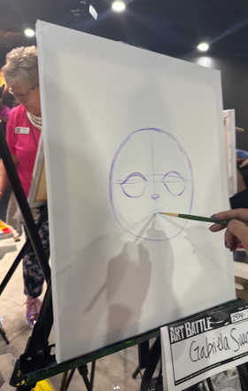 Gabriela Suarez · AB2974-3-2 · Round 3 Easel 2