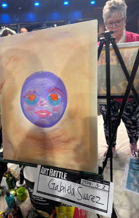 Gabriela Suarez · AB2974-3-2 · Round 3 Easel 2