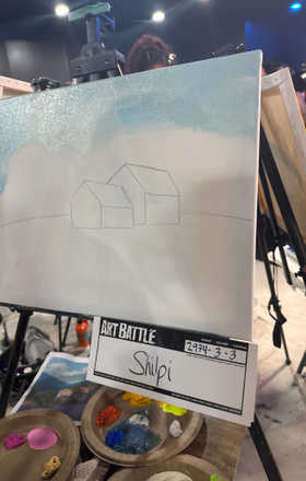Shilpi · AB2974-3-3 · Round 3 Easel 3