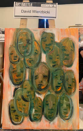 David Wierzbicki · AB2976-1-2 · Round 1 Easel 2