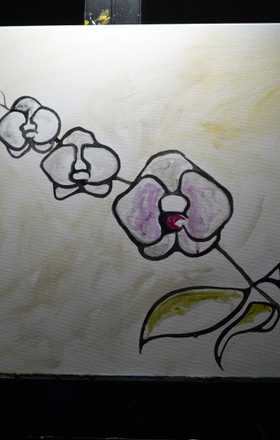 Melanie · AB2978-2-5 · Round 2 Easel 5