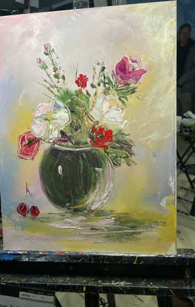 Agnes Ishak · AB2984-1-5 · Round 1 Easel 5