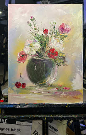 Agnes Ishak · AB2984-1-5 · Round 1 Easel 5