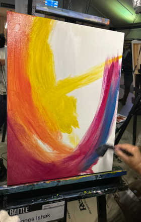 Agnes Ishak · AB2984-3-1 · Round 3 Easel 1