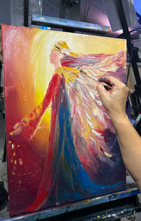 Agnes Ishak · AB2984-3-1 · Round 3 Easel 1