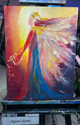 Agnes Ishak · AB2984-3-1 · Round 3 Easel 1