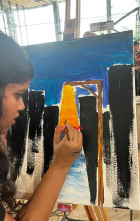 Antra Johri · AB2985-1-2 · Round 1 Easel 2