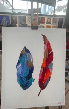 Rachel Bolton · AB2985-2-1 · Round 2 Easel 1