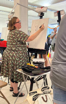 Suzanne Werder · AB2986-1-5 · Round 1 Easel 5